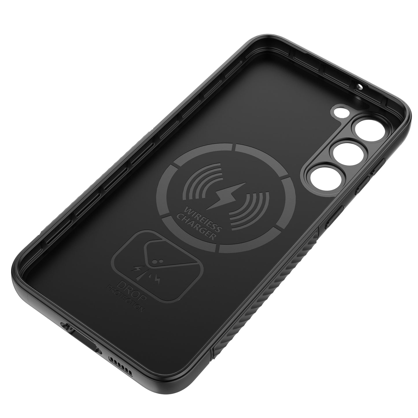 Phone Case for Samsung Galaxy S23 Rugged TPU Kickstand Cover