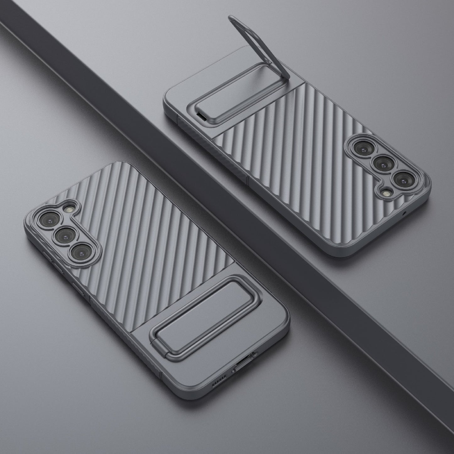 Phone Case for Samsung Galaxy S23 Rugged TPU Kickstand Cover