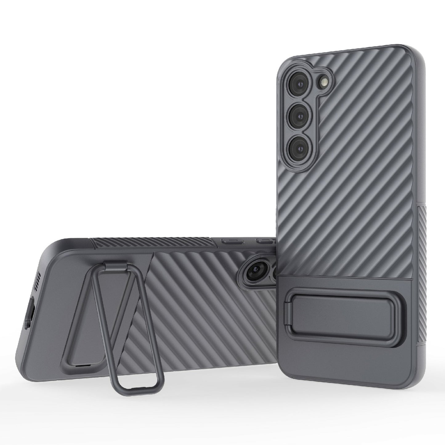 Phone Case for Samsung Galaxy S23 Rugged TPU Kickstand Cover