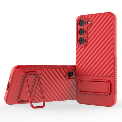 Phone Case for Samsung Galaxy S23 Rugged TPU Kickstand Cover