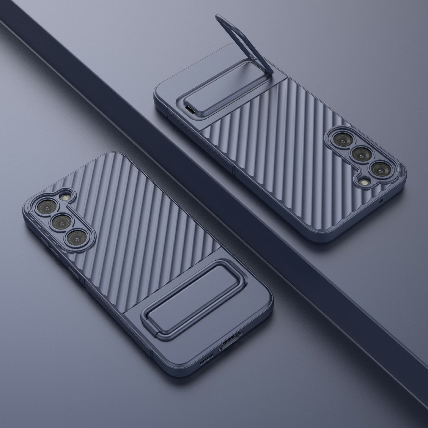 Phone Case for Samsung Galaxy S23 Rugged TPU Kickstand Cover