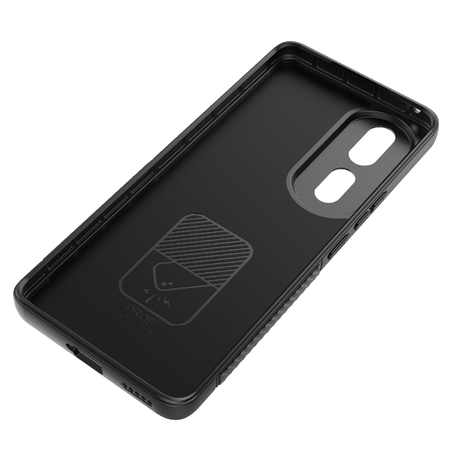 Rugged TPU Phone Case for Honor 80 Pro 5G Anti-Drop Shockproof Kickstand Phone Cover