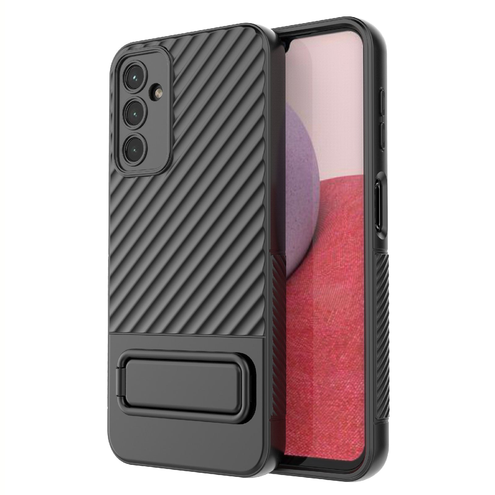 Protective Case for Samsung Galaxy A14 5G Anti-Scratch TPU Phone Shell Kickstand Phone Cover