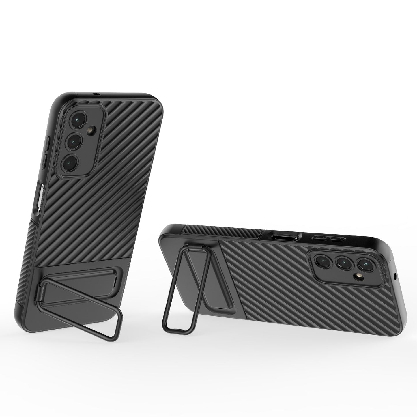 Protective Case for Samsung Galaxy A14 5G Anti-Scratch TPU Phone Shell Kickstand Phone Cover