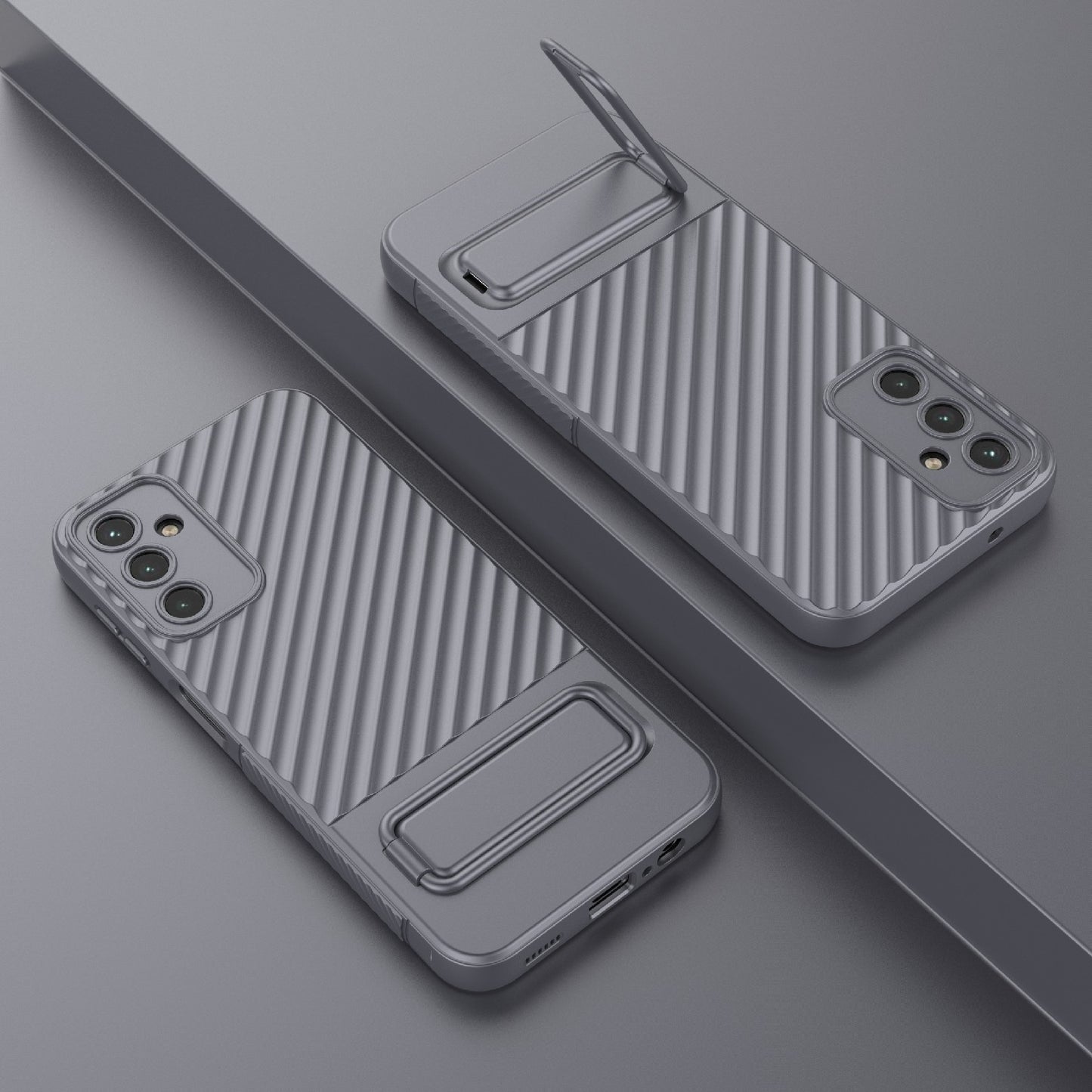 Protective Case for Samsung Galaxy A14 5G Anti-Scratch TPU Phone Shell Kickstand Phone Cover