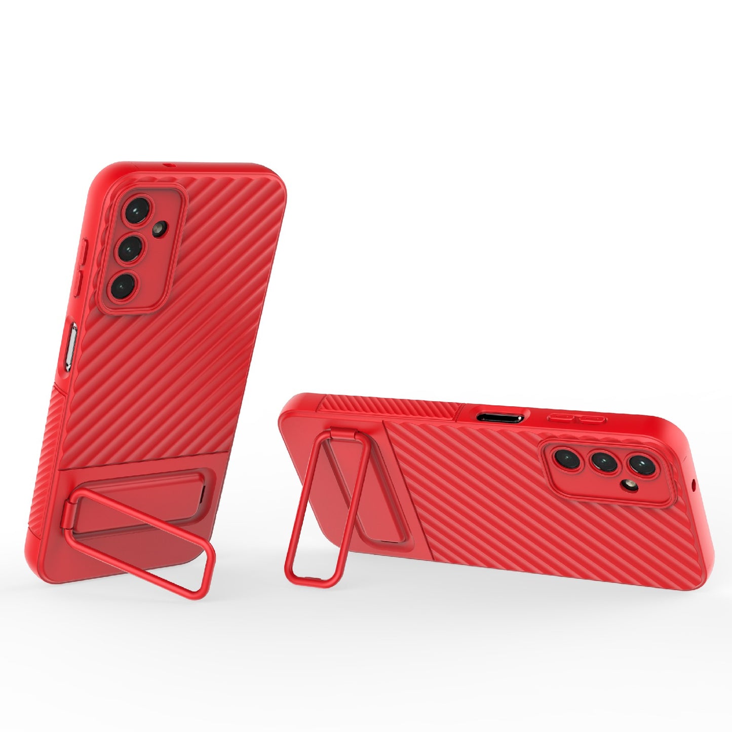 Protective Case for Samsung Galaxy A14 5G Anti-Scratch TPU Phone Shell Kickstand Phone Cover