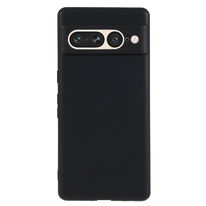 For Google Pixel 7 Pro 5G Matte Finish Phone Case Anti-drop Soft TPU Anti-drop Cover