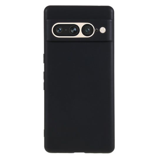 For Google Pixel 7 Pro 5G Matte Finish Phone Case Anti-drop Soft TPU Anti-drop Cover