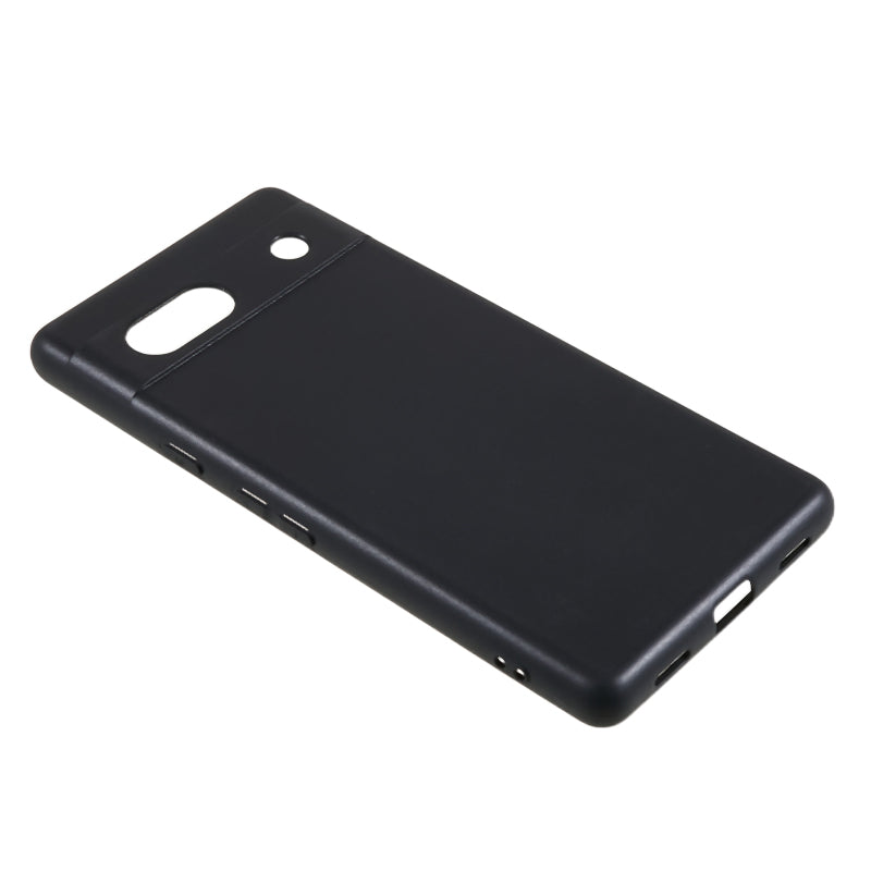 For Google Pixel 7a Matte Finish Flexible TPU Phone Case Anti-scratch Protective Back Cover