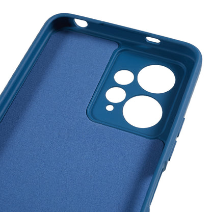 For Xiaomi Redmi Note 12 4G Rubberized TPU Phone Case Fiber Lining Anti-drop Phone Cover