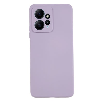 For Xiaomi Redmi Note 12 4G Rubberized TPU Phone Case Fiber Lining Anti-drop Phone Cover