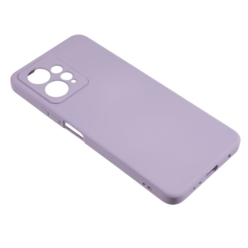 For Xiaomi Redmi Note 12 4G Rubberized TPU Phone Case Fiber Lining Anti-drop Phone Cover