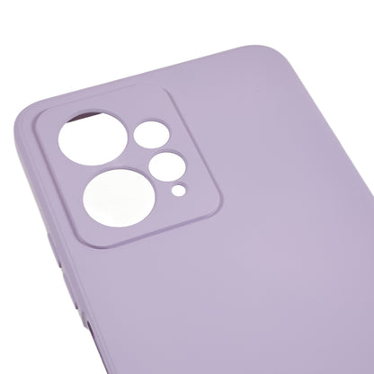 For Xiaomi Redmi Note 12 4G Rubberized TPU Phone Case Fiber Lining Anti-drop Phone Cover