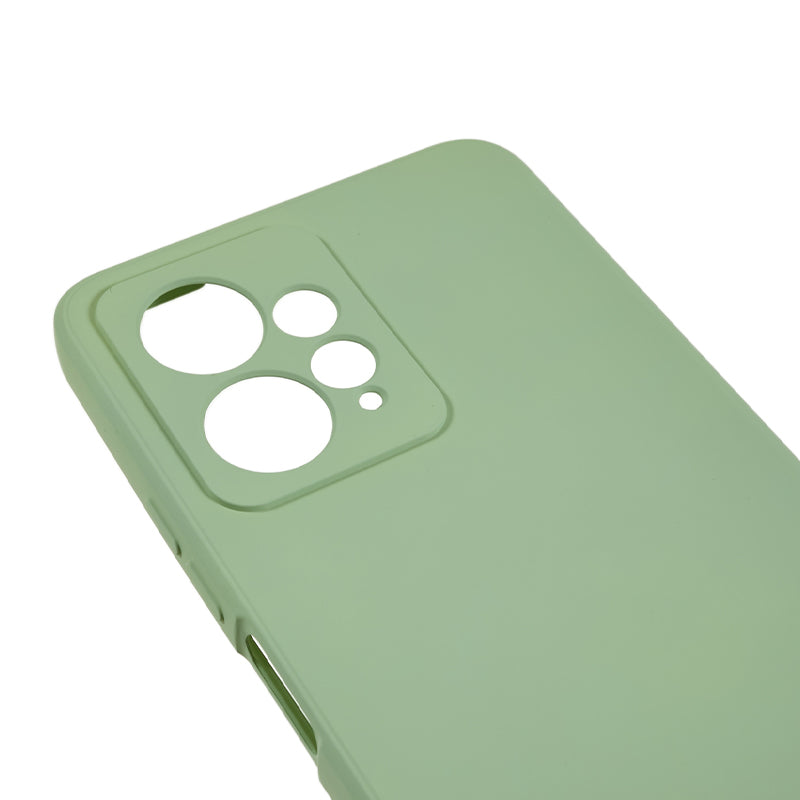 For Xiaomi Redmi Note 12 4G Rubberized TPU Phone Case Fiber Lining Anti-drop Phone Cover