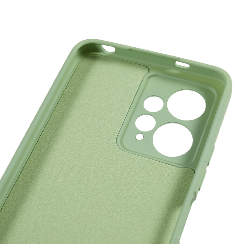 For Xiaomi Redmi Note 12 4G Rubberized TPU Phone Case Fiber Lining Anti-drop Phone Cover