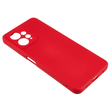 For Xiaomi Redmi Note 12 4G Rubberized TPU Phone Case Fiber Lining Anti-drop Phone Cover