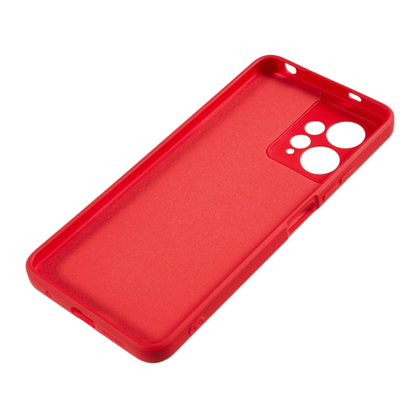 For Xiaomi Redmi Note 12 4G Rubberized TPU Phone Case Fiber Lining Anti-drop Phone Cover