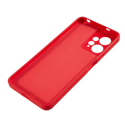 For Xiaomi Redmi Note 12 4G Rubberized TPU Phone Case Fiber Lining Anti-drop Phone Cover