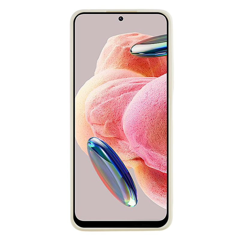 For Xiaomi Redmi Note 12 4G Rubberized TPU Phone Case Fiber Lining Anti-drop Phone Cover