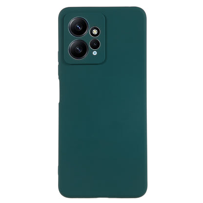 For Xiaomi Redmi Note 12 4G Rubberized TPU Phone Case Fiber Lining Anti-drop Phone Cover