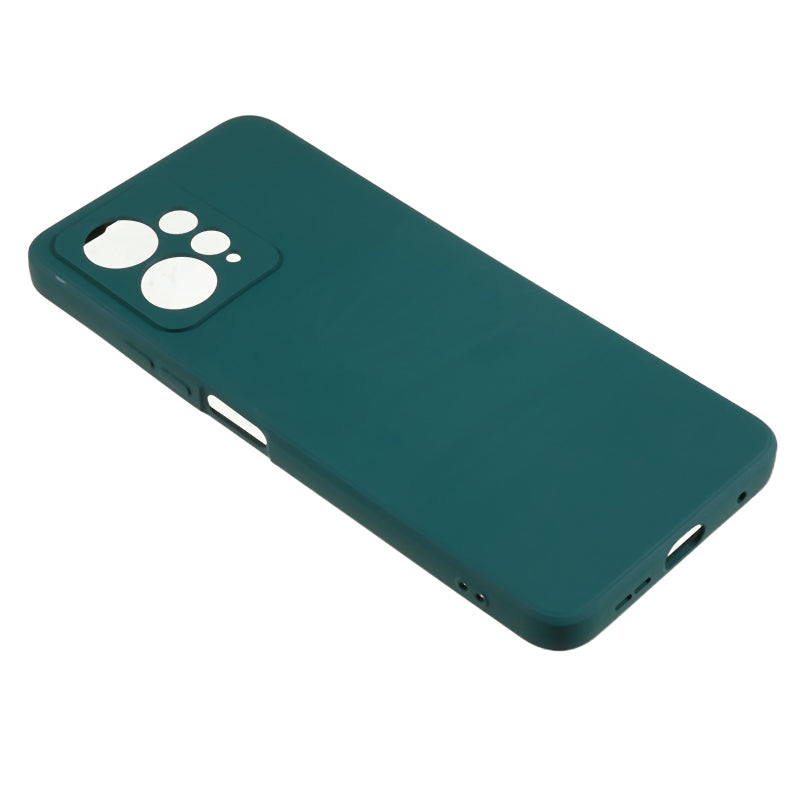 For Xiaomi Redmi Note 12 4G Rubberized TPU Phone Case Fiber Lining Anti-drop Phone Cover