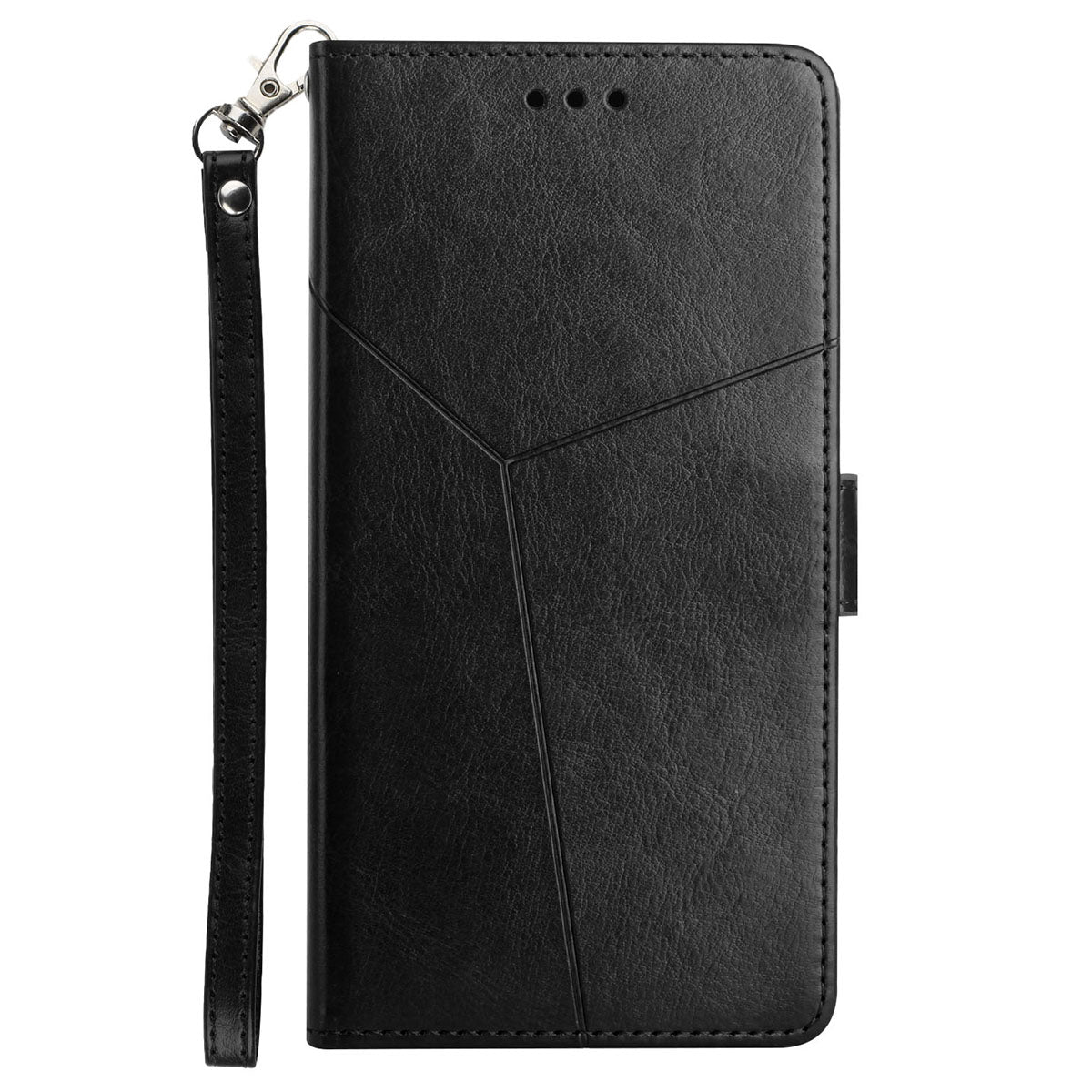 HT01 For Xiaomi 13 Ultra Cell Phone Cover Y-shaped Line Imprinted Stand Wallet PU Leather+TPU Cover