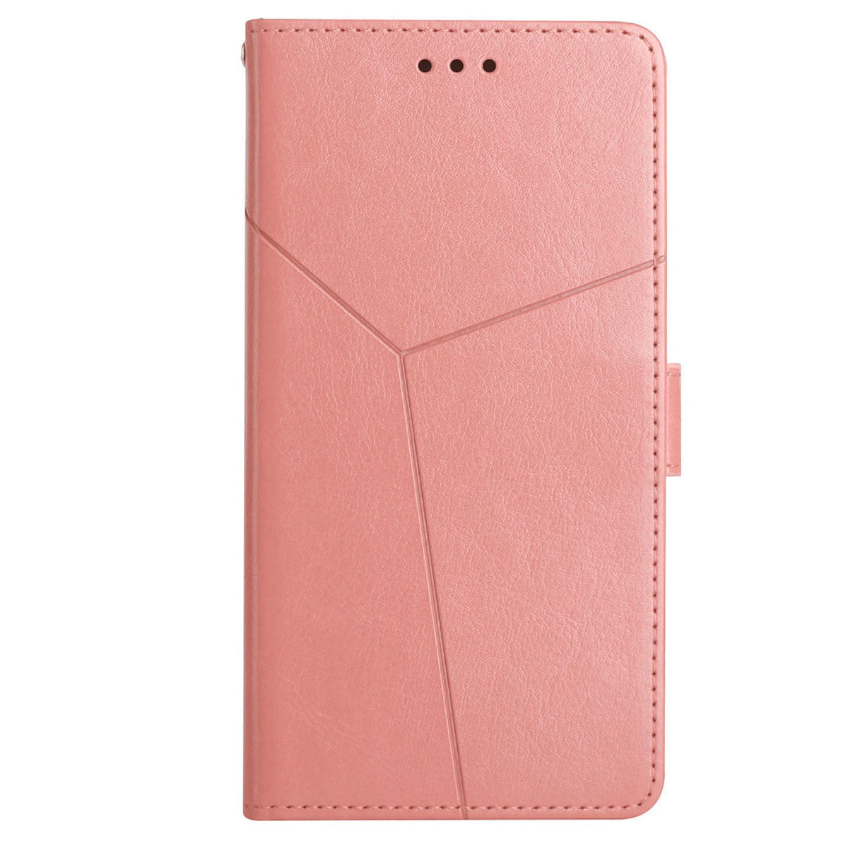 HT01 For Sony Xperia 10 V TPU+PU Leather Phone Case Imprinted Y-shaped Line Flip Stand Wallet Cover