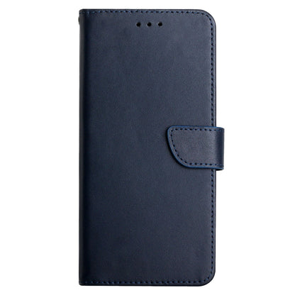 HT02 Nappa Texture Phone Cover for Xiaomi 13 Ultra , Stand Wallet Genuine Cow Leather Phone Case