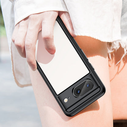 For Google Pixel 8 Flexible TPU+Hard Acrylic Phone Case Anti-Scratch Cell Phone Shell Cover