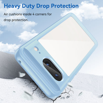 For Google Pixel 8 Flexible TPU+Hard Acrylic Phone Case Anti-Scratch Cell Phone Shell Cover