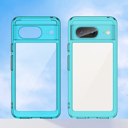 For Google Pixel 8 Flexible TPU+Hard Acrylic Phone Case Anti-Scratch Cell Phone Shell Cover