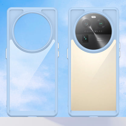 For Oppo Find X6 Shockproof Mobile Phone Case TPU+Acrylic Phone Shell Anti-Scratch Protective Cover