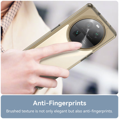 For Oppo Find X6 Shockproof Mobile Phone Case TPU+Acrylic Phone Shell Anti-Scratch Protective Cover