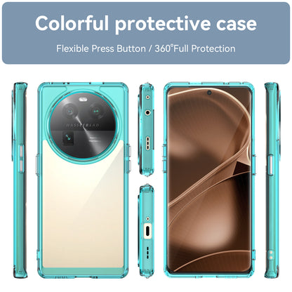 For Oppo Find X6 Shockproof Mobile Phone Case TPU+Acrylic Phone Shell Anti-Scratch Protective Cover