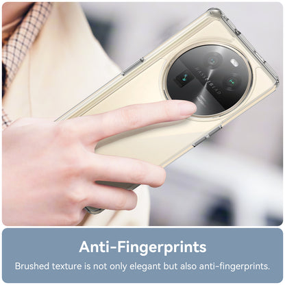 For Oppo Find X6 Shockproof Mobile Phone Case TPU+Acrylic Phone Shell Anti-Scratch Protective Cover