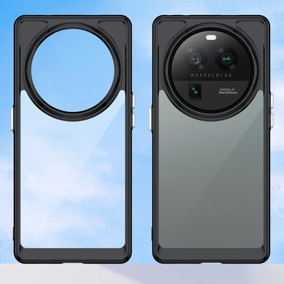 Cell Phone Cover for Oppo Find X6 Pro , Dustproof TPU+Acrylic Phone Case Protective Shell