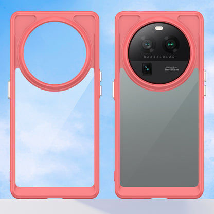 Cell Phone Cover for Oppo Find X6 Pro , Dustproof TPU+Acrylic Phone Case Protective Shell