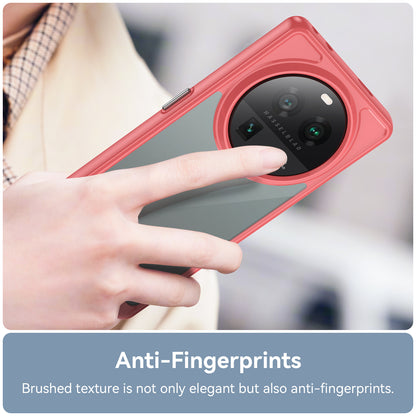 Cell Phone Cover for Oppo Find X6 Pro , Dustproof TPU+Acrylic Phone Case Protective Shell