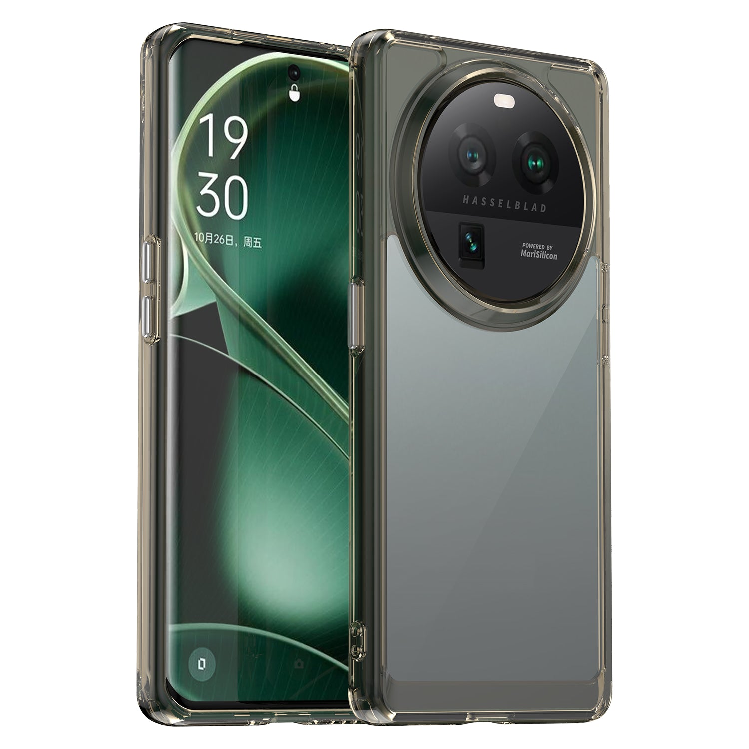 Cell Phone Cover for Oppo Find X6 Pro , Dustproof TPU+Acrylic Phone Case Protective Shell