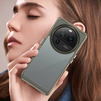 Cell Phone Cover for Oppo Find X6 Pro , Dustproof TPU+Acrylic Phone Case Protective Shell