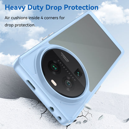 Cell Phone Cover for Oppo Find X6 Pro , Dustproof TPU+Acrylic Phone Case Protective Shell