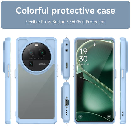 Cell Phone Cover for Oppo Find X6 Pro , Dustproof TPU+Acrylic Phone Case Protective Shell