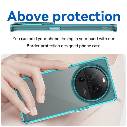 Cell Phone Cover for Oppo Find X6 Pro , Dustproof TPU+Acrylic Phone Case Protective Shell