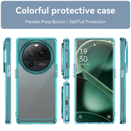 Cell Phone Cover for Oppo Find X6 Pro , Dustproof TPU+Acrylic Phone Case Protective Shell