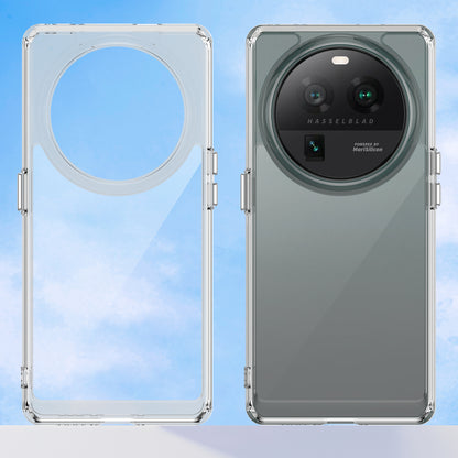 Cell Phone Cover for Oppo Find X6 Pro , Dustproof TPU+Acrylic Phone Case Protective Shell