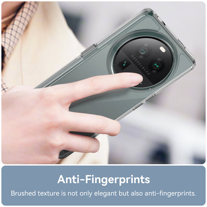 Cell Phone Cover for Oppo Find X6 Pro , Dustproof TPU+Acrylic Phone Case Protective Shell