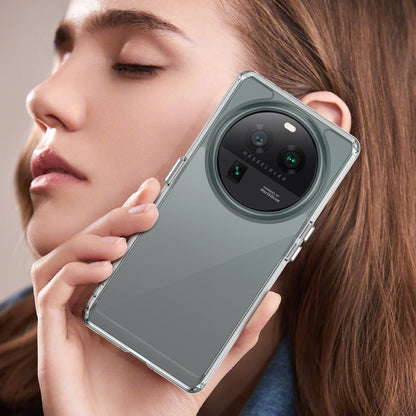 Cell Phone Cover for Oppo Find X6 Pro , Dustproof TPU+Acrylic Phone Case Protective Shell