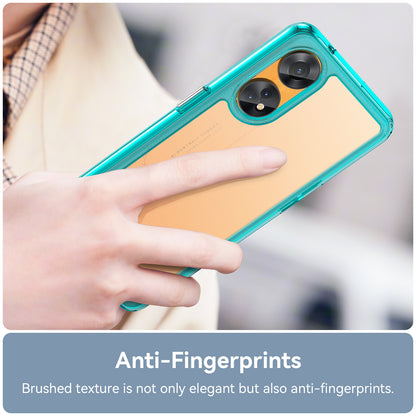 Slim-Fit Phone Cover for Oppo Reno8 T 4G , Phone Protector Anti-Dust TPU+Acrylic Cover