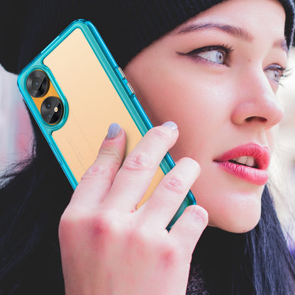 Slim-Fit Phone Cover for Oppo Reno8 T 4G , Phone Protector Anti-Dust TPU+Acrylic Cover