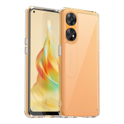 Slim-Fit Phone Cover for Oppo Reno8 T 4G , Phone Protector Anti-Dust TPU+Acrylic Cover